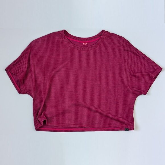 Lululemon Lab Wool-Blend Cropped T-Shirt - Picture 1 of 8